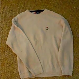 White pullover sweater